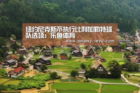 纽约尼克斯不执行比利加勒特球队选项:乐鱼体育(图2) 乐鱼官方版正版安装